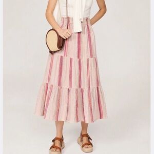 Marine Layer Corinne gauze skirt